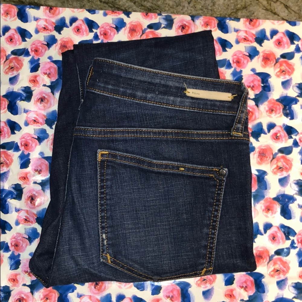 Anthropologie Pilcro Slim Straight Leg